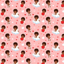 Load image into Gallery viewer, Cupid Wrapping Paper and Tag Pink
